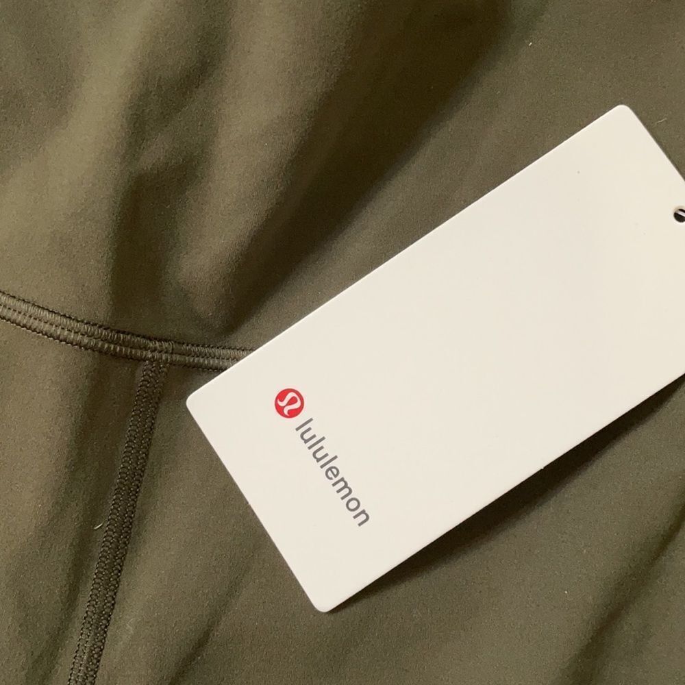 NWT LULULEMON Groove Pant Flare High Waist army Green olive NULU size 4 perfect - Picture 8 of 11